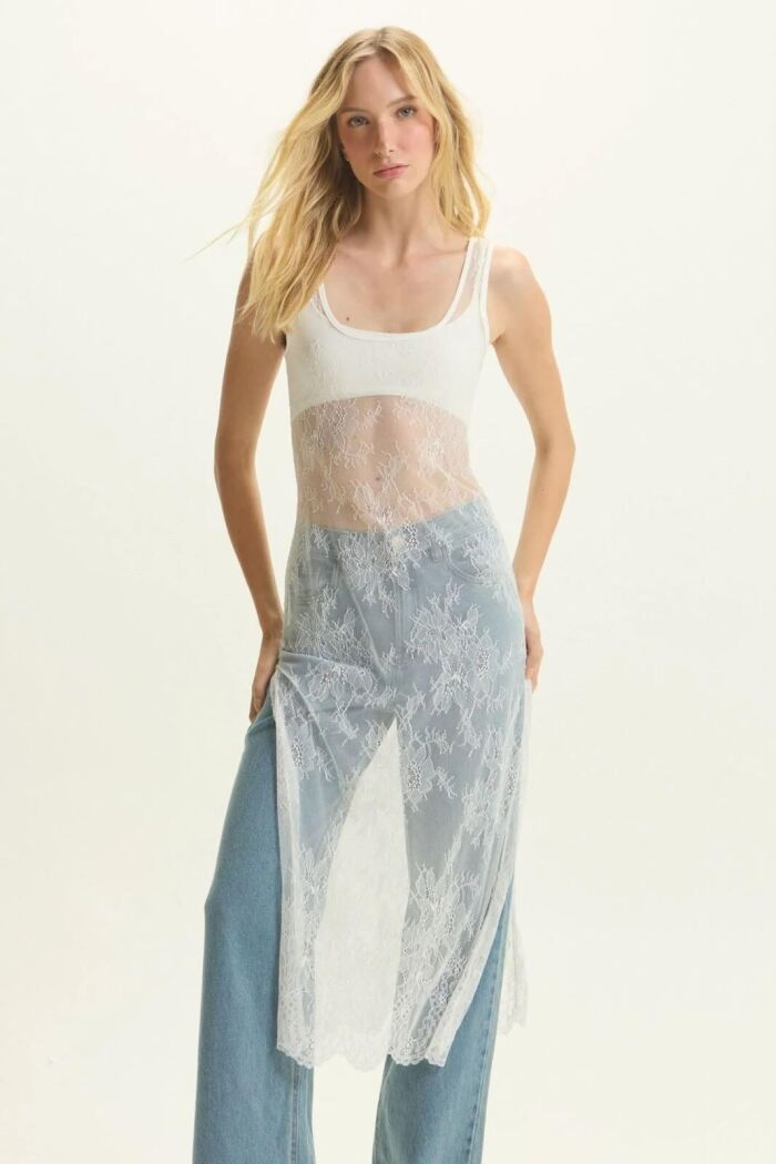 Imagem de Regata Larissa Off White Le Blog