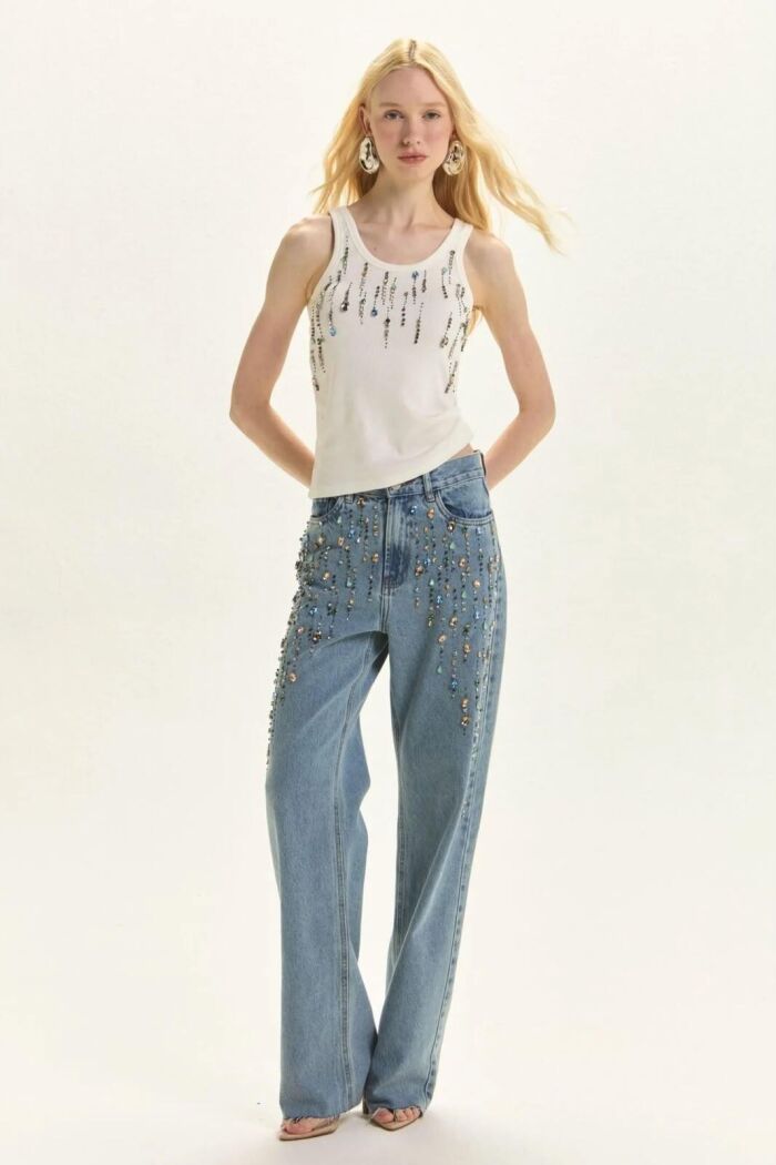 Imagem de Regata Stephanie Off White Le Blog