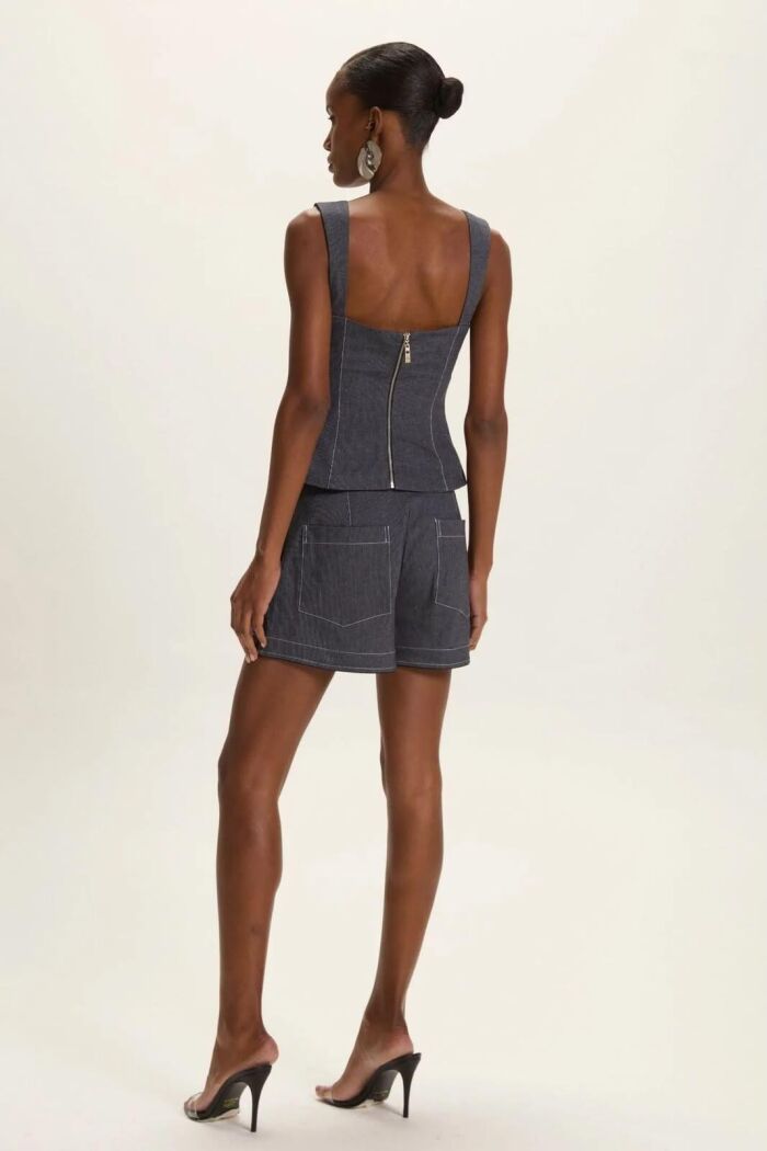 Imagem de Shorts Malu Azul Navy Le Blog