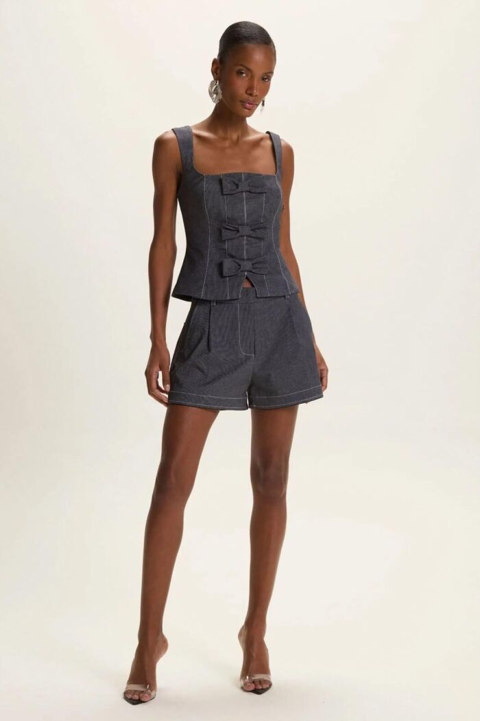Imagem de Shorts Malu Azul Navy Le Blog
