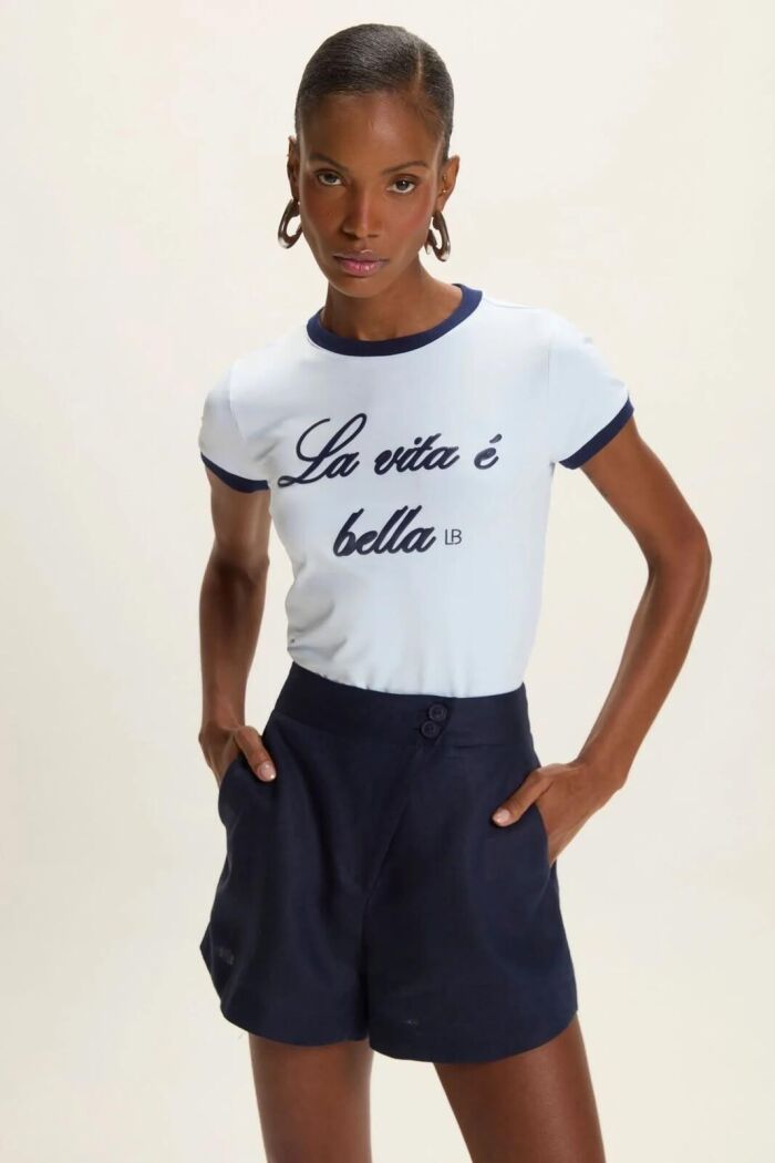 Imagem de Shorts Mika Navy Le Blog