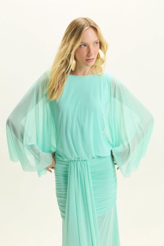 Imagem de Vestido Bárbara Celeste Le Blog