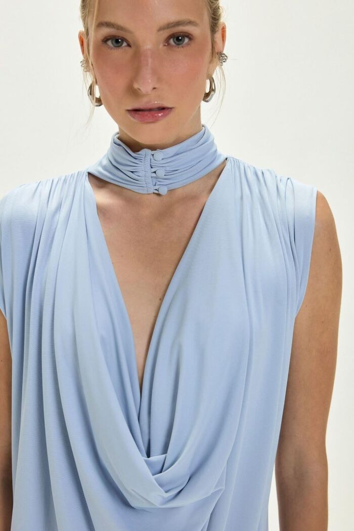 Imagem de Vestido Érica Cloud Blue Le Blog
