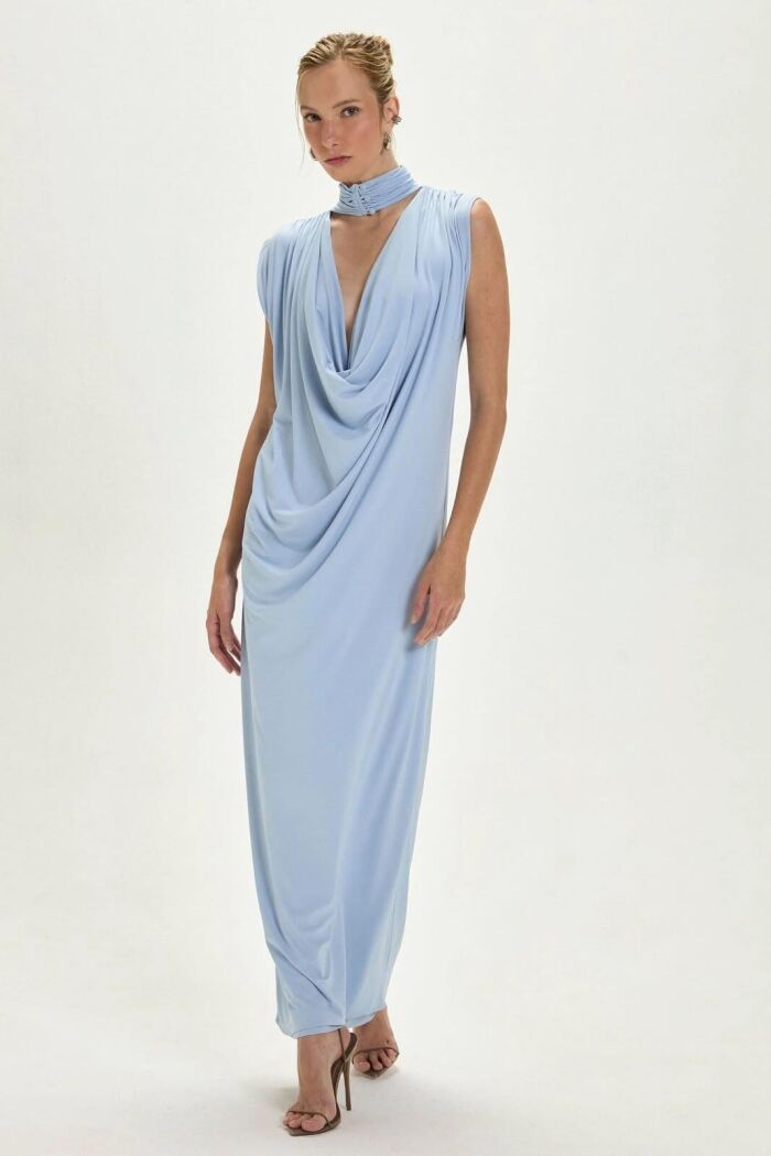 Imagem de Vestido Érica Cloud Blue Le Blog