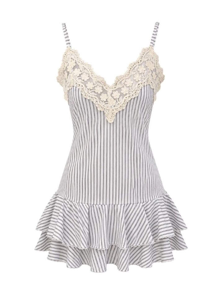 Imagem de Vestido Glória Listrado Cloude
