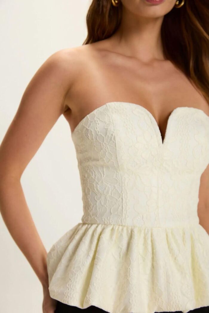 Imagem de Vestido Milena Off White E Preto Le Blog