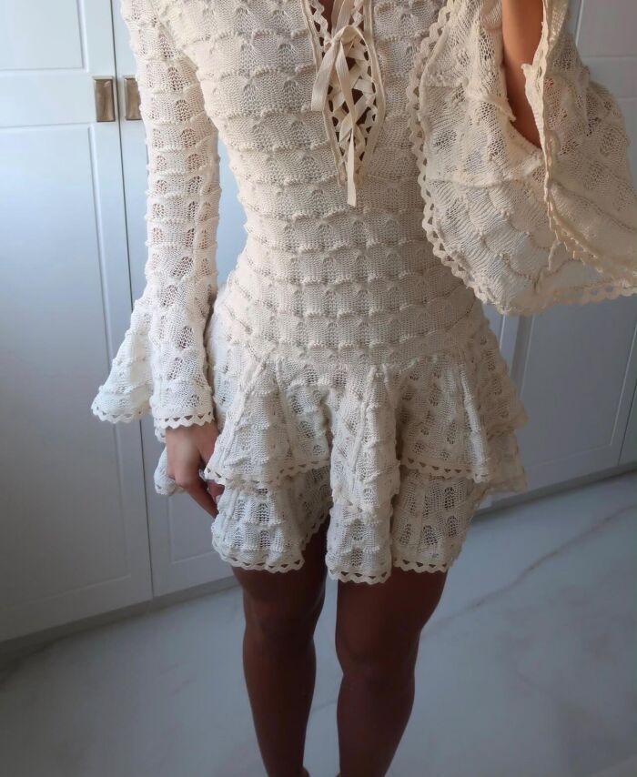 Imagem de Vestido Nádia Cru Cloude