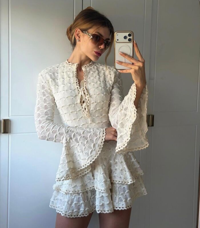 Imagem de Vestido Nádia Cru Cloude