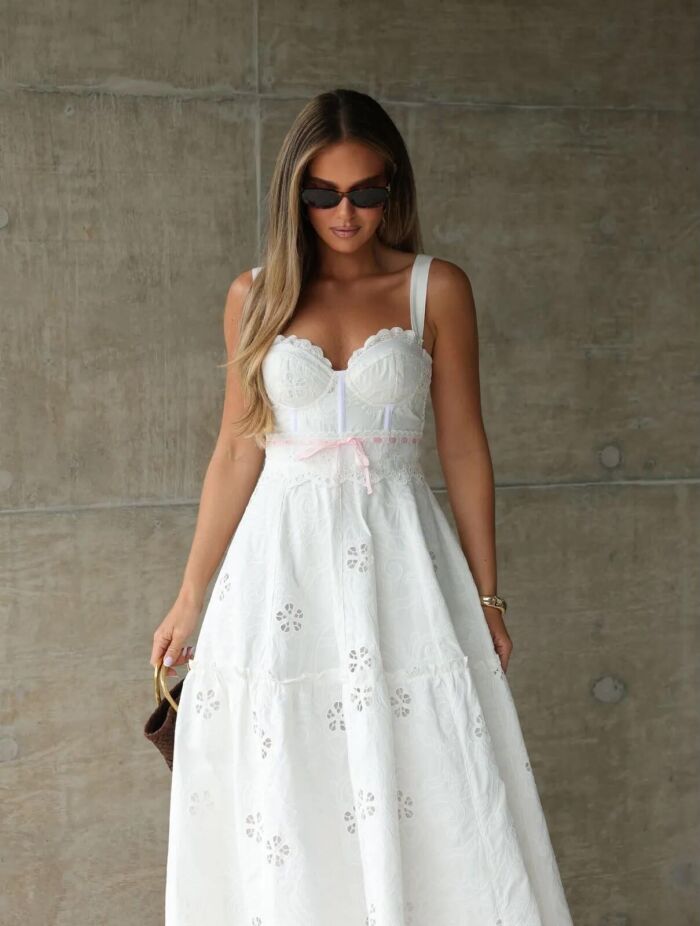 Imagem de Vestido Naiara Off White Cloude