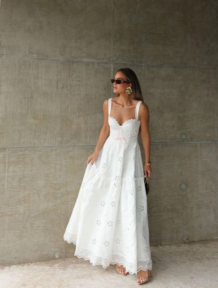Imagem de Vestido Naiara Off White Cloude