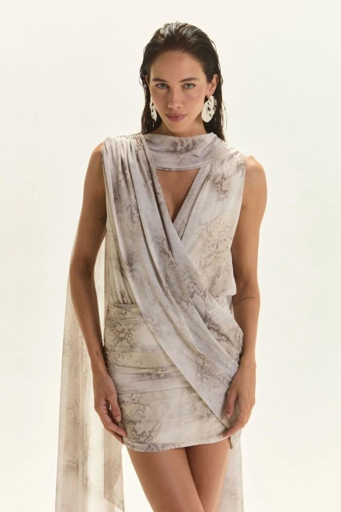 Imagem de Vestido Olívia Snake Le Blog