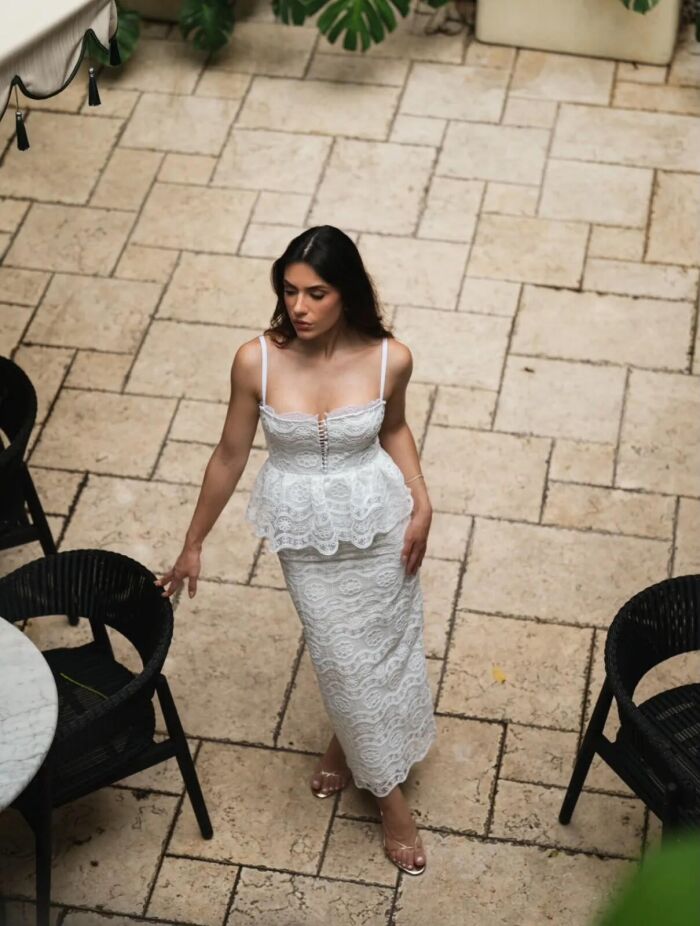 Imagem de Vestido Sibeli Branco Cloude