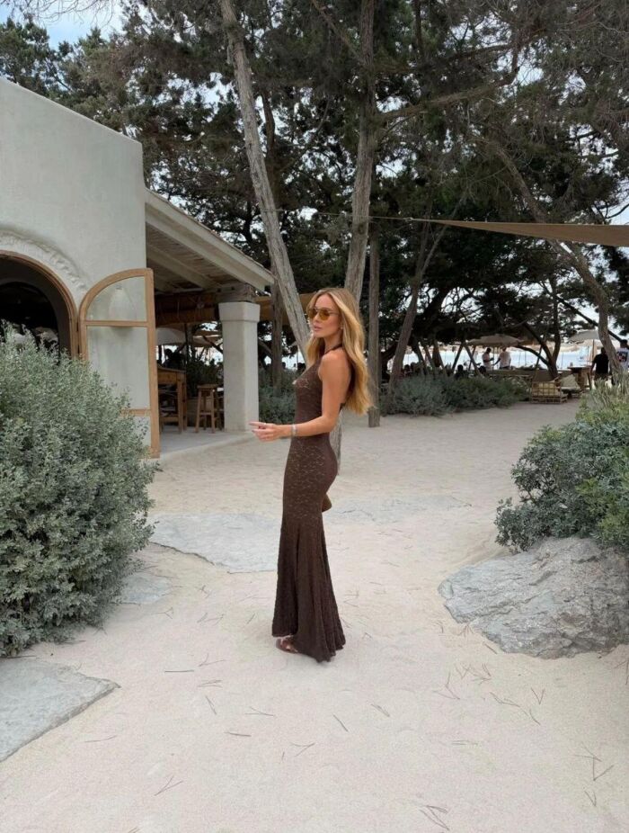 Imagem de Vestido Zoe Marrom Cloude
