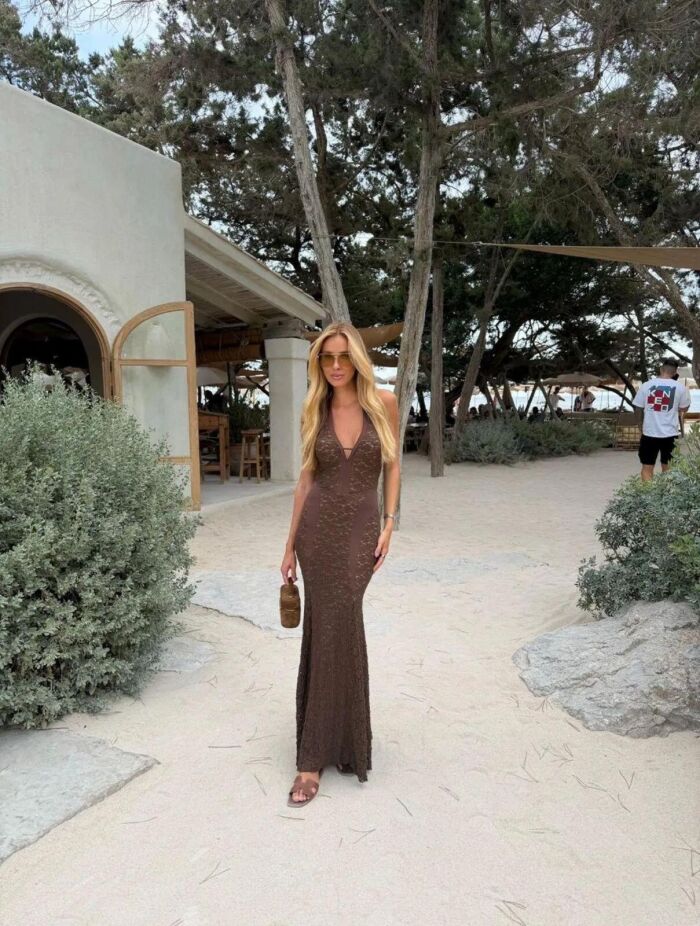 Imagem de Vestido Zoe Marrom Cloude
