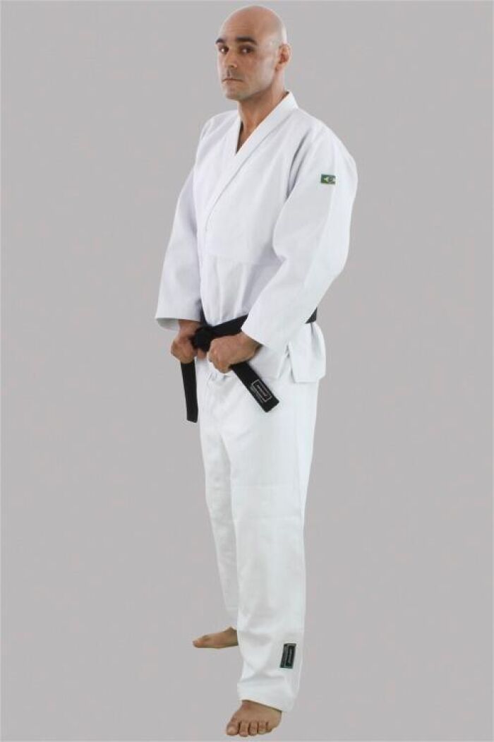 Imagem de Kimono Judô Profissional Adulto Branco – A2