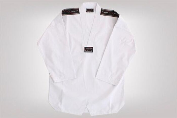Imagem de Dobok Champ Adulto Branco com Gola Branca – A1