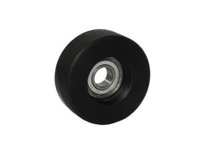 Imagem de Rodinha de Tecnil PP Preto para Leg, hack, Graviton e Linha APADEF