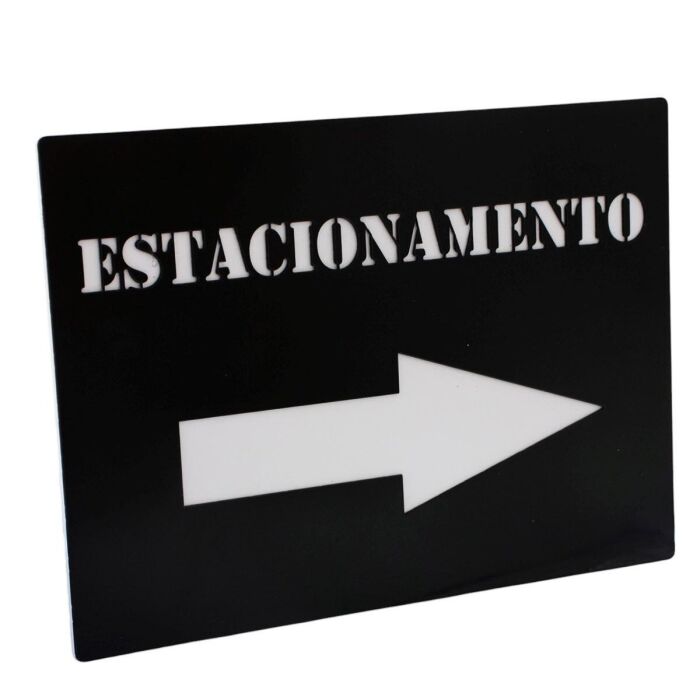 Imagem de Placa de Identificação - Estacionamento