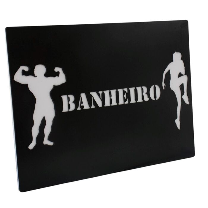 Imagem de Placa de Identificação - Banheiro