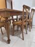 Imagem adicional 2 do item Mesa Florença Base Torneada 180x100cm com Cadeira Paris Madeira
