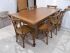 Imagem adicional 0 do item Mesa Florença Base Torneada 180x100cm com Cadeira Paris Madeira