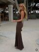 Imagem adicional 2 do item Vestido Zoe Marrom - Cloude