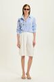 Imagem adicional 3 do item Bermuda Kate Off White Le Blog