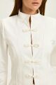 Imagem adicional 5 do item Blazer Fiorella Off White Le Blog