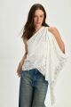Imagem adicional 4 do item Blusa Audrey Off White Le Blog