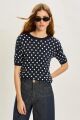 Imagem adicional 0 do item Blusa Gisele Azul Navy Le Blog