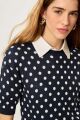 Imagem adicional 5 do item Blusa Gisele Azul Navy Le Blog