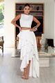 Imagem adicional 5 do item Blusa Sem Manga Com Amarração Costas Off White Zen