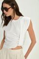 Imagem adicional 4 do item Blusa Viviane Off White Le Blog