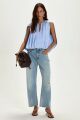 Imagem adicional 3 do item Blusa Cecília Cloud Blue Le Blog