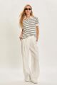 Imagem adicional 4 do item Calça Eudora Off White Le Blog