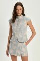 Imagem adicional 4 do item Colete Maya Floral Stone Le Blog