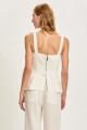 Imagem adicional 2 do item Corselet Eudora Off White Le Blog