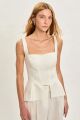 Imagem adicional 0 do item Corselet Eudora Off White Le Blog
