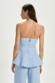 Imagem adicional 1 do item Corselet Tássia Pastel Blue Le Blog
