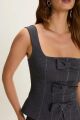 Imagem adicional 0 do item Corselet Malu Azul Navy Le Blog