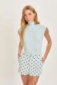Imagem adicional 1 do item Shorts Chloe Polka Blue Le Blog
