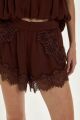 Imagem adicional 2 do item Shorts Cecília Marrom Coffee Le Blog