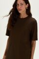 Imagem adicional 2 do item T-Shirt Yasmin Marrom Le Blog