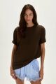 Imagem adicional 3 do item T-Shirt Yasmin Marrom Le Blog
