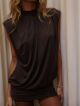 Imagem adicional 3 do item Vestido Aline Marrom Cloude