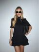 Imagem adicional 4 do item Vestido Luana Babados Preto Cloude