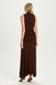 Imagem adicional 2 do item Vestido Rebeca Marrom Coffee Le Blog