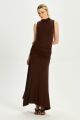 Imagem adicional 0 do item Vestido Rebeca Marrom Coffee Le Blog