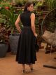 Imagem adicional 0 do item Vestido Tecno Vacanza Passante Latera Preto Luzia Fazzolli