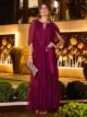 Imagem adicional 0 do item Vestido Tule Drapeado Fúcsia Luzia Fazzolli